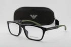 New Emporio Armani Ea 3187F 5017 Black Green Authentic Eyeglasses 56-18. Price: $106.25.
