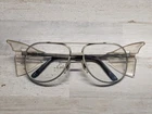 Vintage Titmus Safety Eyeglass Frames Clear Side Shields Aviator Style 60-28-140 Pre-owned. Price: $10.50.