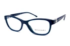 Bvlgari 4082-B 5303 Butterfly Crystal Dark Blue Size 52/16/130 Italy Eyeglasses New. Price: $174.00.