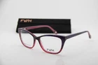 New Fysh 3695 S407 Black Purple Pink Authentic Frames W/case Eyeglasses 54-15. Price: $152.10.