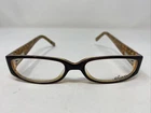 Elan Eyeglasses Frame 9413 Safari 50-16-135 Brown/stripe Full Rim X998 New. Price: $36.21.