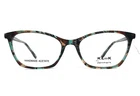 Kliik Eyeglasses Frames 713 S416 Jade Tortoise Green Cat Striped 49-16-135 New. Price: $119.99.