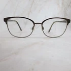 Altair Genesis Eyeglasses Frame G5056 Women's Brown Rectangle Full Rim 52-16-140 Pre-owned. Price: $44.99.