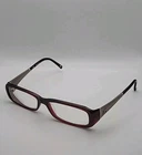 Escada Ves 171 Eyeglasses Frames Red/gold 53-15-135 Made In Italy Pre-owned. Price: $49.95.