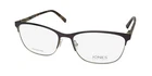 New Jones York J490 Glasses 55-16-140 Brown Womens Browline Full-rim. Price: $36.75.