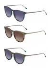 Cole Haan Unisex Horn Keyhole Round Sunglasses W/ Ti-flex Temples CH3001 New. Price: $26.99.