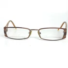 Vogue 3577 705 Brown Orange Rectangle Eyeglasses Frames 50-18-135 Womens Pre-owned. Price: $42.99.