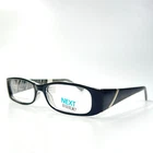 Next Issue AN173 Col. 90 Black Crystal Rectangular Eyeglasses 52 16 135 Mm A3 New. Price: $28.01.