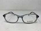 Baron Eyewear BZ06 Lgy 52-18-140 Light Gray Full Rim Eyeglasses Frame YF80 New. Price: $40.00.
