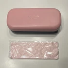 Kate Spade New York Pink & Black Floral Hard Case For Glasses/sunglasses Cloth. Price: $9.99.