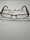 Kate Spade Eyeglasses Frame Jordan 0DU8 15 130 Full Rim Brown Pre-owned. Price: $17.99.