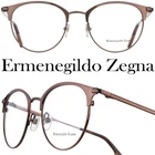 Ermenegildo Zegna 036 Brushed Brown Round Eyeglasses 51-19-145 New. Price: $171.60.