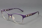 Versace VE1237-1383 53MM Violet Gold Women Metal Eyeglasses Frame Rx Optical New. Price: $179.95.