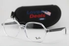 New Ray-ban 4361VF 5943 Clear Black Authentic Eyeglasses 54-18. Price: $149.00.