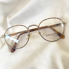 Vintage Broadway Round Unisex Eyeglass Frames Tortoise 52-20-140 Gold New. Price: $42.74.