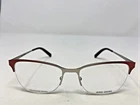 New! Bobbi Brown The Lulu 8KJ Eyeglasses Frame 52-17-140 Red/silver UE15. Price: $52.00.