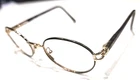 Gucci GG2373 VG3 Black Gold Metal Round Eyeglasses 51-20 130 Italy Nose Pad Pre-owned. Price: $56.66.