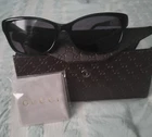 Rare Authentic Gucci Gg 3673 4UA Black/bamboo 53MM Eyeglasses Frames Italy New. Price: $200.00.