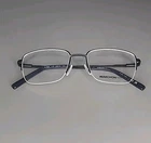 Marchon Nyc M2020 Navy Blue Half Rim Designer Metal Eyeglass Frame 53/18/145 New. Price: $49.95.