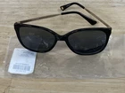 Authentic Anne Klein AK7079 Black Gold Women Sunglasses Frames 54MM 17 140 08/22 Pre-owned. Price: $23.66.