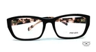 Prada PR18O DHO-1O1 Chocolate Brown Eyeglasses New Authentic 54. Price: $90.00.
