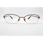 Vogue Eyeglasses Womens Burgundy Semi Rimless Metal 3955-B 49-16-135 Pre-owned. Price: $31.99.