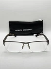 Armani Exchange Eyeglass Frame Ax 1018 6017 54-17 140 Gunmetal Read Description New. Price: $32.00.