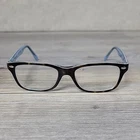 Ray-ban RB1531 3701 Eyeglasses Frames Junior Tortoise Blue Optical 48-16-130 Pre-owned. Price: $17.99.