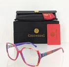Brand New Authentic Coco Song Eyeglasses Other Side Col. 3 55MM CV224. Price: $107.99.
