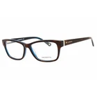 Liz Claiborne Women's Eyeglasses Havana Blue Rectangular Frame 616 0DW2 00. Price: $27.86.