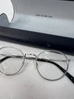 Warby Parker Simon 2155 50-19-145 Eyeglasses Frames Silver Pre-owned. Price: $24.00.