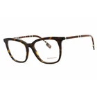 Burberry Women's Eyeglasses Dark Tortoise Rectangular Frame, 52MM 0BE2390 4017 New. Price: $124.78.