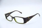 Prada Vpr 09G 5AY-1O1 Green Havana Authentic Frames Eyeglasses 51-16 Pre-owned. Price: $131.75.