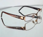 Rare Gucci "glitter" Logo Eyeglasses Bronze Metal/brown Full Rim Italy GG2777 Pre-owned. Price: $69.99.