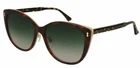 Gucci Havana Green Gradient Women's Sunglasses GG0193SK 004 New. Price: $243.00.
