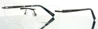 Chopard VCHD20 0568 Gunmetal Mens Rectangle Rimless Eyeglasses 56-16-145 B:38 New. Price: $304.99.