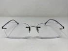 Ray-ban Lightray Italy Rb 8725 1028 54-17-140 Black Eyeglasses Frame E636 Pre-owned. Price: $76.50.