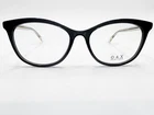 O&x New York Made In Japan OP-262U COL.02 51-18-145 Black Crystal Eyeglasses. Price: $61.50.