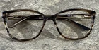 Saks Fifth Avenue 295 0DZ8 Brown Clear Crystal Flex Eyeglass Frame 54-16-135 G6 Pre-owned. Price: $17.99.