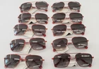 Lot Of 10 Pair Converse H080 Red Sunglasses Metal 58-15 De Rigo Rem Eyeglasses New. Price: $190.00.