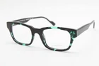New Face Frank Col 0427 Black Tortoise Green Authentic Eyeglasses 51-19. Price: $179.40.