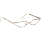 L.a.eyeworks Eyeglasses Topkapi 405 Silver/ivory Marble Cat Usa 52 20 135 Pre-owned. Price: $299.99.