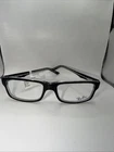 Authenticray Ban RB5245 2034 Mens Black Transparent Rect Eyeglasses Frames 54/17 New. Price: $110.00.