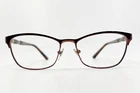 Vogue 3987-B 811 Burgundy Brown Eyeglasses Frames Full Rim 52-16-135 Pre-owned. Price: $27.99.