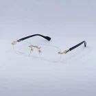 Gucci GG1221O 001 Gold/black 56MM Eyeglasses New Authentic. Price: $283.78.