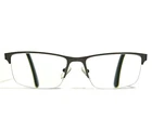 Robert Mitchel Eyeglasses Frames Rm 7005 Gr Rectangular Half Rim 55-17-140 New. Price: $74.99.