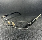 Carrera Eyeglasses CA7550 Brushed Metal Rectangle 51-18 135 Authentic Pre-owned. Price: $20.99.