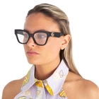 Gucci Demo Butterfly Ladies Eyeglasses GG1424O 005 54 New. Price: $161.11.