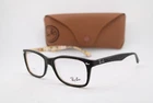 New Ray-ban Rb 5228 5409 Black Letterprint Authentic Eyeglasses 53-17. Price: $147.00.