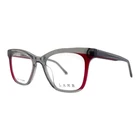 L.a.m.b. - LA095 Gry 50/18/140 Crystal Gray Red New Authentic Eyeglasses. Price: $39.95.